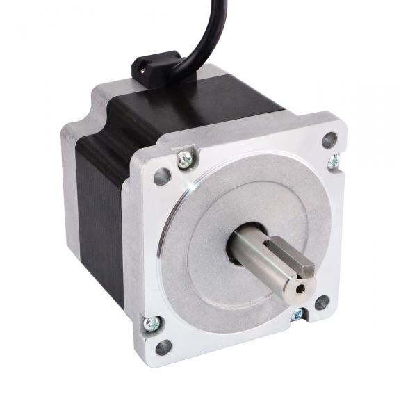 High Torque, Keyway Dual Shaft Nema 34 86x86x80mm 1.8 deg.